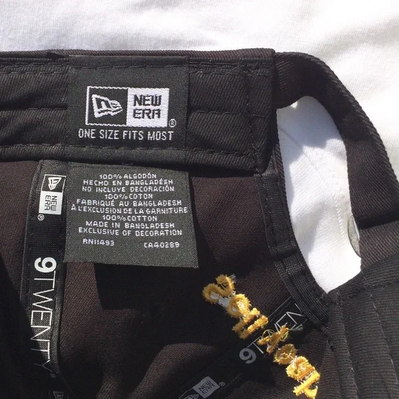 eBay Open Online T-shirt White size M and Baseball Cap Black Adjustable Pin - Picture 4 of 7